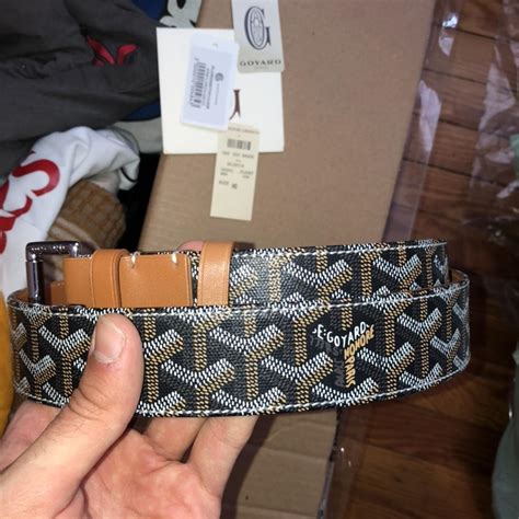 goyard mens belt uk|maison Goyard belts.